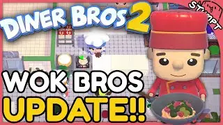 WE'RE MAKING MALL FOOD!! - Diner Bros 2 (Wok Bros Update)