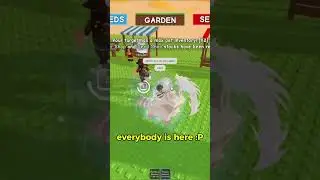 Giving FAKE RACCOONS To Grow A Garden Players 🤣 #growagarden #gag #roblox