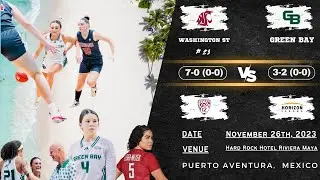 № 23 Вашингтон Стэйт против Грин Бэй | Cancun Challenge 2023: Игра 3 | 25.11.23