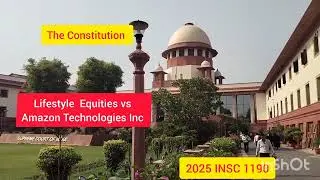 Lifestyle Equities vs Amazon Technologies Inc. Case | Supreme Court Important Judgments 2025