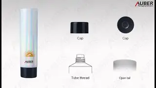 D40mm ABL aluminum tube skincare packaging