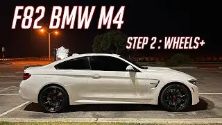 F82 M4 Step 2: Wheels & Accessories