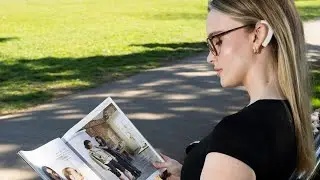 Deaf woman's 'dream come true' after modeling hearing aid in British Vogue | SWNS