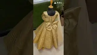 Golden Panel Dress Full Showcase | Luxury Party Wear Dress | Elegant Design | #BoutiqueStyle