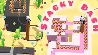 Stacky Dash level 1011-1014 very nice 👍 bonus #mobilegameroom