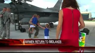 The 157th Fighter Squadron, The Swamp Foxes of McEntire ANG Homecoming