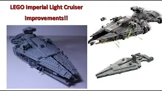 Значительные улучшения легкого крейсера LEGO Imperial!!!