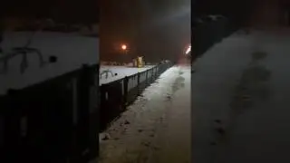 Снегопад в Москве