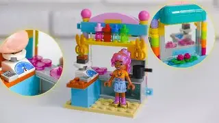 Colorful Mini Snack & Juice Stand