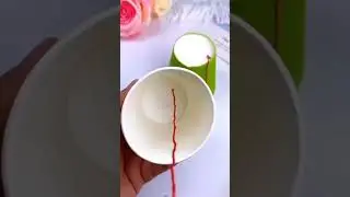 How to make dinosaur by tea cup❤️. #shorts