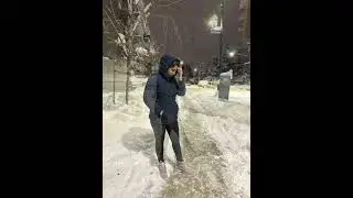 Snowfall | Vancouver | Winter | Temperature -15&deg;C  #canada2022  #cold  #snowy  #vancouver