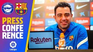 🔴 LIVESTREAM: XAVI PRESS CONFERENCE (ALAV&Eacute;S - BAR&Ccedil;A PREVIEW)