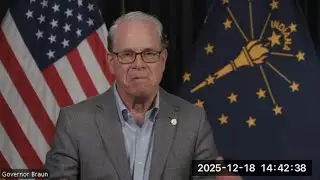Indiana Gov. Mike Braun says 1st year a success after failed congressional redistricting attempt