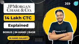 JP Morgan & Chase 14 Lac CTC Breakdown | Base, Bonus, In-hand Salary | Software Engineer