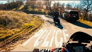 POV: You ride to escape traffic&hellip; and meet the police in the mountains 😅 | Kawasaki Z900