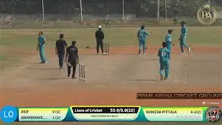 Micron Premier League GEL Meteorites VS Lions of Cricket  Season IV