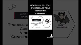 HOW TO USE PEN TOOL & WHITEBOARD WHILE PRESENTING POWERPOINT