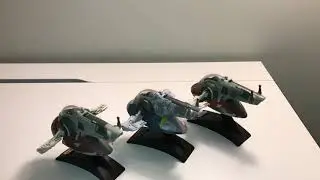 Star Wars Micro Machines Action Fleet Slave 1 Variants