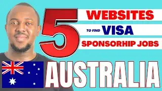 VISA SPONSORSHIP JOBS WEBSITE IN AUSTRALIA