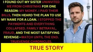 My Sister Kicked Me Out of Christmas, So I Cut Off Her Financial Support