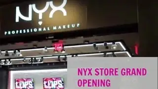 NYX Cosmetic Store Grand Opening Event/ Virginia Vlog