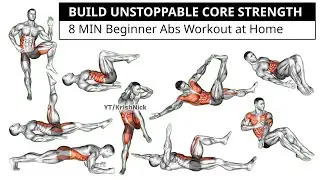 BUILD UNSTOPPABLE CORE STRENGTH | 8 MIN Beginner Abs Workout at Home