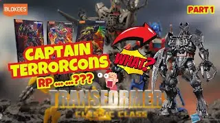 BISA NYALA GUYS!!! UNBOXING TRANSFORMER CLASSIC CLASS SCOURGE SI CAPTAIN TERRORCONS