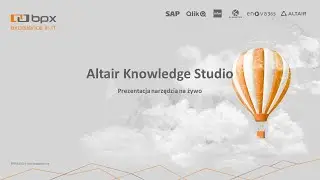 Altair Knowledge Studio - prezentacja narzędzia na żywo