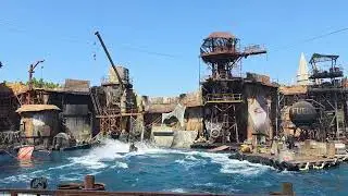 LA 유니버셜스튜디오 Universal studios 워터월드 Water World stunt show 할리우드로의 여행