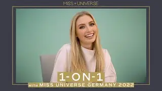 Get to Know Miss Universe Germany | 1 ON 1 | Miss Universe