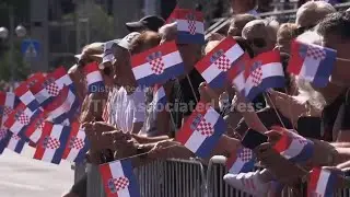 Croatia holds military parade as it marks 30 years since key military victory