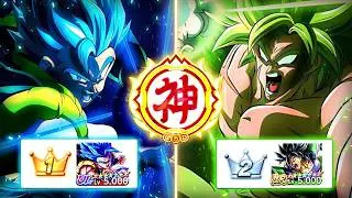 This Is What GOD RANK PvP Looks Like! (Dragon Ball LEGENDS)