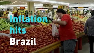 Inflation on the rise in Brazil