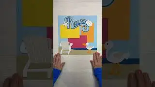Relax Beach Scrapbook DIY Kit