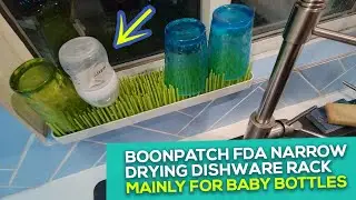 Baby Product Review - Boon Grass Drying Rack Lawn Countertop Baby Bottle Green Rack Review