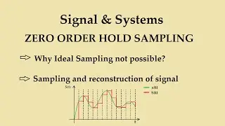 Zero Order Hold Sampling (Detailed explanation)