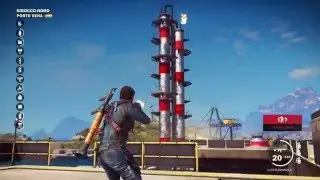 Just Cause 3 - Huge Military Base Liberation