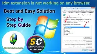 ⚡ Shocking Issue: IDM Extension Suddenly Stops Working ❌ on All Browsers 🌐 in Windows 7 🖥️