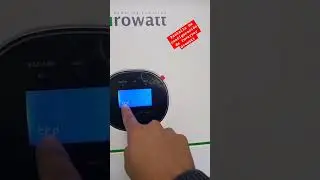 Откройте экран конфигурации солнечного инвертора Growatt #solarinverter