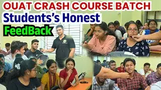 OUAT CRASH COURSE BATCH 2025 //Student's Feedback / OFFLINE CLASS #bidyasagarclasses #ouat #ouat2025
