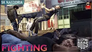 Fighting Styles, Moves & Counters In Sleeping Dogs || Slow-mo Fight Gameplay