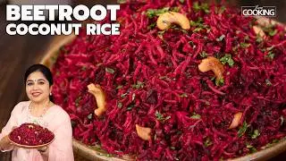 Easy Beetroot Coconut Rice for a DELICIOUS Lunch Box