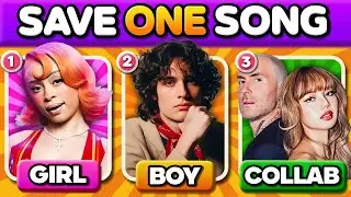 GIRLS vs BOYS vs COLLAB 🤩 Save Your Favorite Song 🎶 Music Quiz 2026