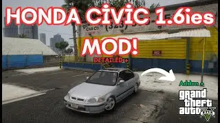 GTA V - HONDA CIVIC IES ADD-ONS - HOW TO INSTALL - VEHICLE MODS