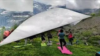Delphine vous emmène Yoga Rando Gavarnie