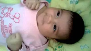 Bebe respondendo a m&atilde;e 09/10/2012