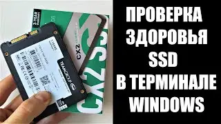 Проверка здоровья SSD в Windows без программ
