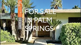 1040 S Sagebrush Road | 3-Bed, 3-Bath Mid-century in Deepwell, Palm Springs | Mark Gutkowski Realtor