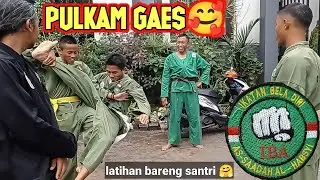 (vlog) PSHW-TM latihan bersama (iba-Yongmoodo) santri di kampung halaman gaes