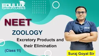 EXCRETORY PRODUCTS & THEIR ELIMINATION (NEET) ~Edulux~